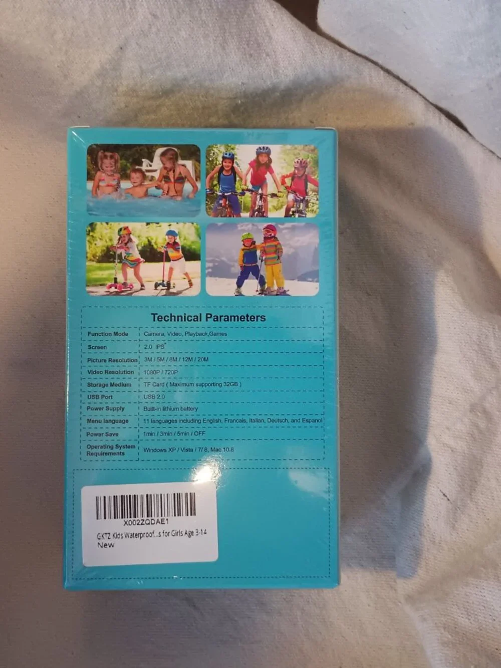 Kids Underwater Action Camera